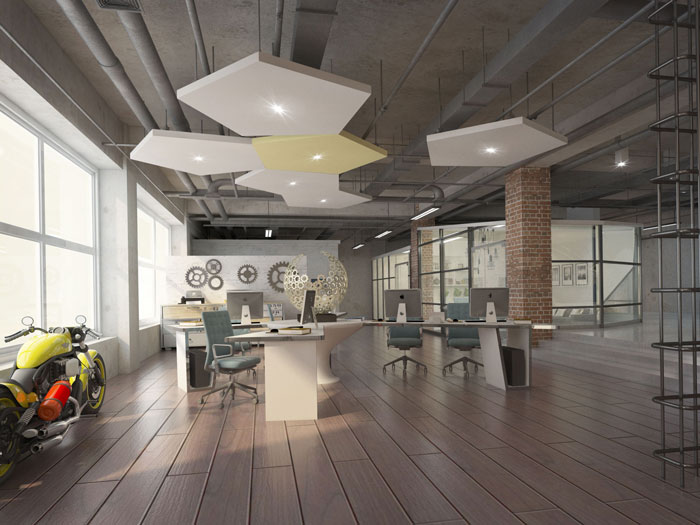 750平方辦公室軟裝設計方案詳解